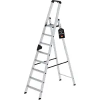 Proregal Stufen-Stehleiter einseitig begehbar 8 Stufen