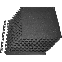Vevor 12 x Puzzlematte Bodenschutzmatte 610 x 610 x 14 mm
