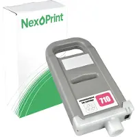 NexoPrint PFI-710M 2356C001 magenta Druckerpatronen kompatibel zu Canon imagePROGRAF IPF TX 3000 MFP AIO - Hohe Ergiebigkeit