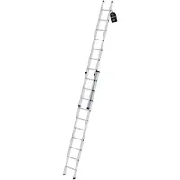 Proregal Sprossen-Schiebeleiter 2-teilig ohne Traverse 2x10 Sprossen