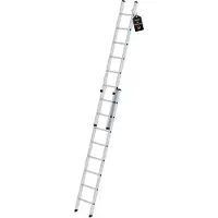 Proregal Sprossen-Schiebeleiter 2-teilig ohne Traverse 2x8 Sprossen