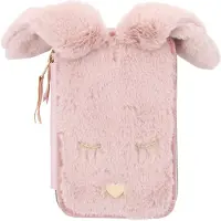 Depesche 12041, Weiches Federmäppchen, Polyester, Pink, Einfarbig, 4 Jahr(e), Reißverschluss