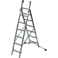 Facal Mehrzweckleiter SUPERPRIMA S600 2-teilig 6+7 Sprossen