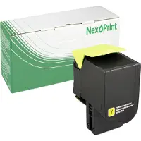NexoPrint Toner kompatibel zu Lexmark C2320Y0 Yellow MC 2640 adwe MC 2535 adwe MC 2425 adw MC 2325 adw C 2535 dw
