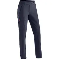 Maier Sports Outdoorhose "Nata Zip Loop" Damen Zip-Off Wanderhose, atmungsaktive Trekkinghose, Regular Fit