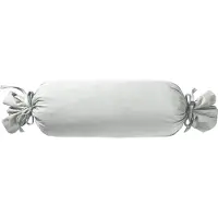 Erwin Müller Nackenrollenbezug Murnau" silber 40x15 cm Ø"