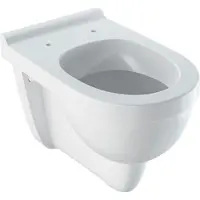 Keramag Wand-WC Plus4 Renova Comfort Tiefspüler mit Spülrand erhöht weiß glänzend ohne WC-Sitz 202010000