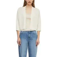 Comma Cardigan White Größe: L | Pullover Outlet | Damen | Weiß