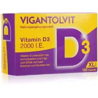 P&G Health Pro VIGANTOLVIT 2000 I.E. Vitamin D3 Weichkapseln 120St PZN 12423869