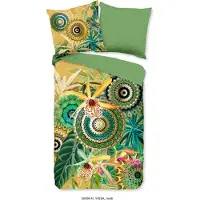 Muller Textil Duvet cover HIP 155x220 + 1* 80x80 cm - mandalas, leaves and flowers