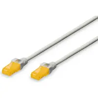 ASSMANN Electronic CAT 6A U/UTP Patchkabel, 10 m, Cat6a, U/UTP (UTP), RJ-45, RJ-45, Grau