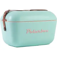 Polarbox Classic Verde Agua - Rosa Baby 12l