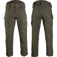 Mil-Tec Softshell Hose Assault ranger green, XXL