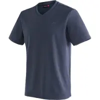Maier Sports T-Shirt "Wali" Herren Kurzarmshirt, leichtes Sommer Funktionsshirt, V-Ausschnitt