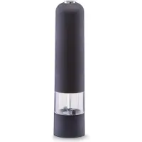 Zeller Salz-/Peffermühle m. Licht, elektrisch, Kunststoff, schwarz Ø5,2x22,3