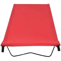 vidaXL "SALE 2026"Sonstige Sportausrüstung - Rot Campingbetten 2er-set 180x60x19cm Oxford-Gewebe und Stahl Rot Stabli Möbel4780161