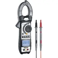 Laserliner ClampMeter XP, Elektronisch, Demestisch, Leistungsstrom, Power frequency, Spannung, Schwarz, Grau, w, LCD