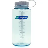 Nalgene Wasserflasche Wide Mouth 1000 ml Seafoam