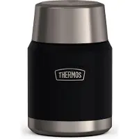 Thermos Thermobehälter "ICON FOOD JAR, Thermobehälter für Essen, spülmaschinenfest", (1 tlg.), 0,47l, 10h heiß & 24h kalt, dicht & auslaufsicher, mit Löffel