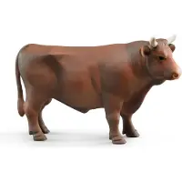 BRUDER 02309 - Zubehör Bulle, braun, Landwirtschaft