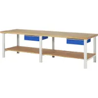RAU Werkbank 7001A7, B3000xT900xH840mm, 1x Schublade-TA