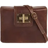 Piké Umhängetasche Damen 016417 braun
