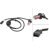 A.B.S. Sensor Raddrehzahl passiver Sensor 970 mm Kabel . für u.a. AUDI A4