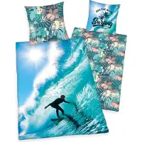 Herding "Surfer ( Young Collection )" Bettwäsche, 100% Baumwolle ( Renforcé ), 80x80 cm + 135x200 cm