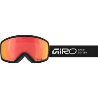 Giro Skibrille Ringo Unisex Black Stacked/Vivid Ember