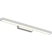 LINDBY Wandlampe Alenia , chrom / silber, für Badezimmer, Aluminium, Modern, Wandleuchte, Wandlampe Bad