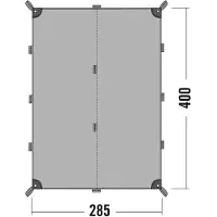 Tatonka Tarp 4 Simple Sonnensegel 400 x 280 cm