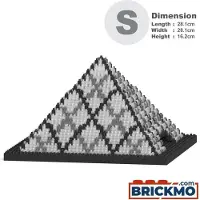 Jekca Bricks Pyramide De Louvre 01S ST27AW02