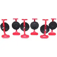 Ks Tools Zierleisten-Montagesauger-Satz, 6-tlg, Ø 85mm ( 140.1020 )