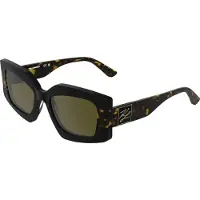 Karl Lagerfeld KL6206S Black/dark tortoise 54/18/140 Damen Sonnenbrillen