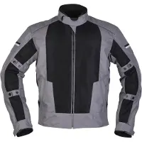 Modeka Veo Air Schwarz Grau Jacke Größe S