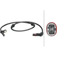 Hella Sensor Raddrehzahl 2-polig aktiv 818 mm Kabel für u.a. MB GLK-KLASSE
