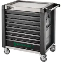 Stahlwille Werkstattwagen 98/8 PRO 8 Schubl. 651 x 1001 x 1020 mm anthrazit, RAL 7016; schwarz, RAL 9005