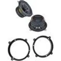 Ground Zero GZIF 5.2 13 cm Koaxial Lautsprecher Einbauset für Audi A3 8L vorne