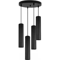 Light11 HOME Moderne Deckenhängelampe Schwarze Led-Lampe