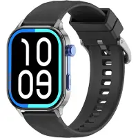 Lixada Smartwatch mit KI-Funktionen, 2,04" Display Smartwatch, 32GB Speicher, Videowiedergabe, IP68, 400mAh langer Akku, Gesundheitsüberwachung, Fitness Tracker