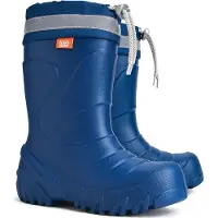 Demar Kinder Gummistiefel Winterstiefel Regenstiefel Kinderstiefel Gefüttert Blau 36/37