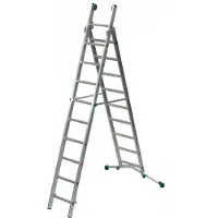 Facal Mehrzweckleiter SUPERPRIMA S600 2-teilig 9+10 Sprossen