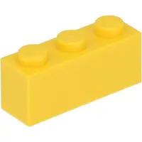 LEGO 100 Stück 3622 Stein Brick 1x3 Part Basic Steine 100 Gelb