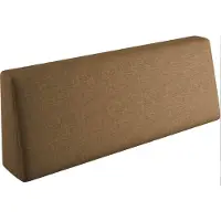 Sunnypillow Palettenkissen mit abnehmbarem Bezug Rückenkissen 120x40x20/10cm Braun