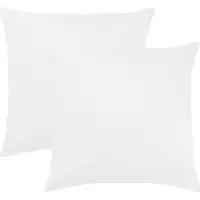 Bettwaren-Shop Single Jersey Kissenbezug Ulm 2er Pack 40x40 cm weiss