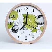 Tulup Holzuhr 20fi cm wanduhr - Kalk Küche