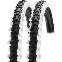 Kenda 2 Stück 26 Zoll Reifen schwarz/weiß 26x1.95 (50-559) MTB Decke Fahrrad 26"