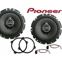 DSX Pioneer 3 Wege passend für BMW E46 3er 1998-2007 Lautsprecher Komplett Set Tür Vorn / Hinten 300 Watt