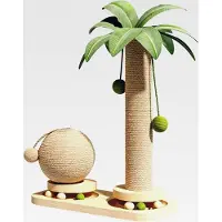 Markenlos Kletterbaum für Katzen, vertikaler Kratzbaum für Kätzchen, Kratzbaum und Spielzeug für den Innenbereich, für Haustiere zum Geburtstag, Halloween, für den Außenbereich, zu Hause, Freunde und