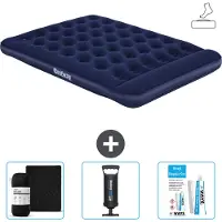 Bestway Luftmatratze - 2-Personen - 152 x 203 x 28 cm - Blau - Inklusive Zubehör
